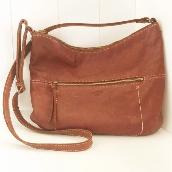 margot Handbags - Margot Leather Crossbody Bag
